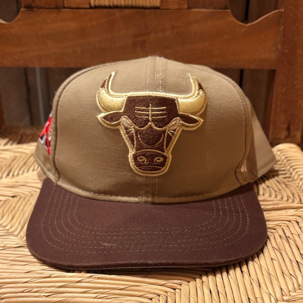87/Eighty Seven Brown and Tan Bull Embroidered Cap